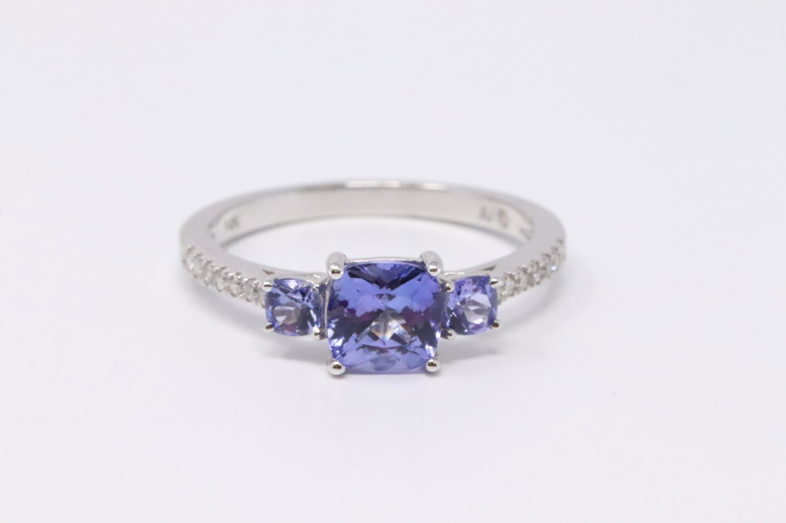 14KT Diamond Tanzanite Ring (1 of 4)