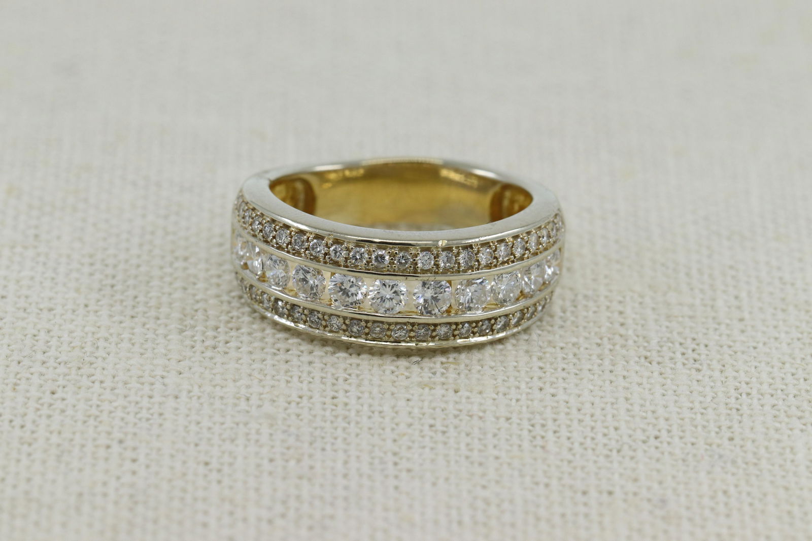 14Kt Men's Diamond Ring (1 of 4)