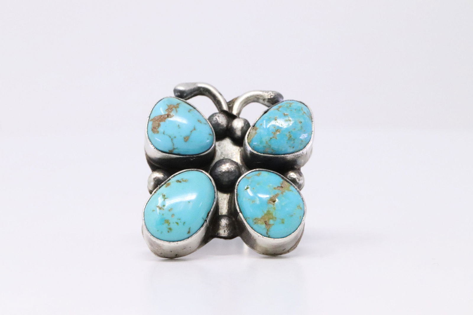 Native American Navajo Handmade Sterling Silver (1 of 4)