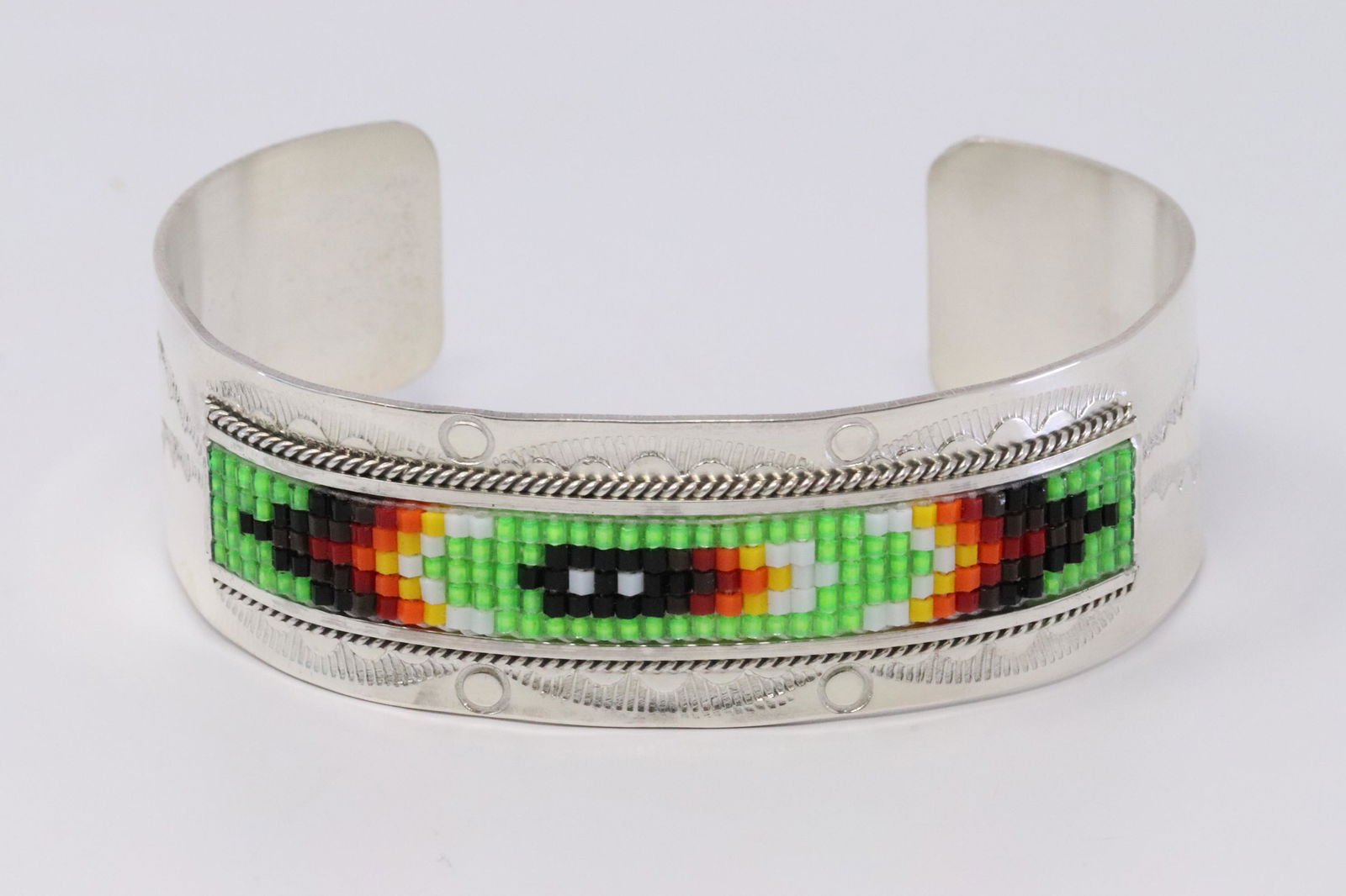 Native American Handmade Sterling Silver Navajo (1 of 3)