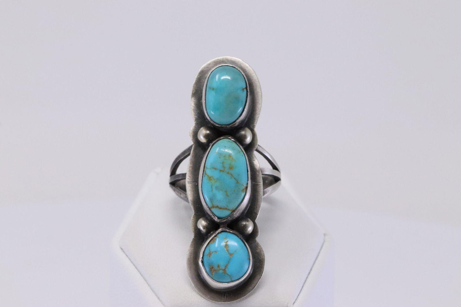 Native American Navajo Handmade Sterling Silver (1 of 4)