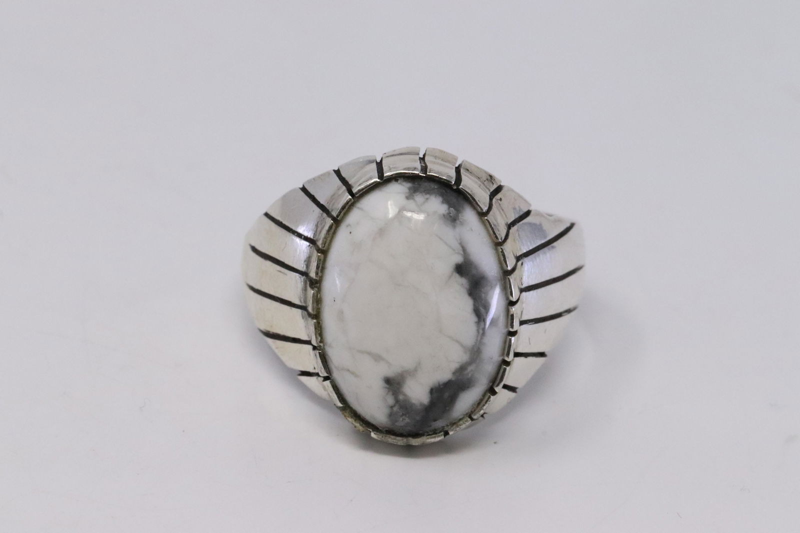 Native American Navajo Handmade Sterling Silver White (1 of 3)