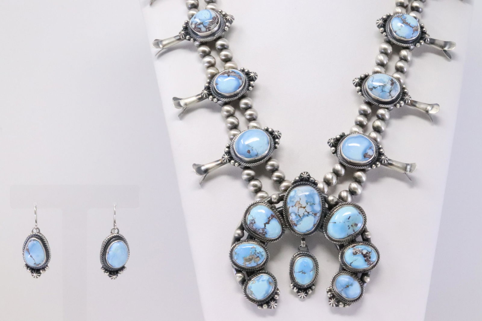 Native American Navajo Handmade Sterling Silver Golden (1 of 10)