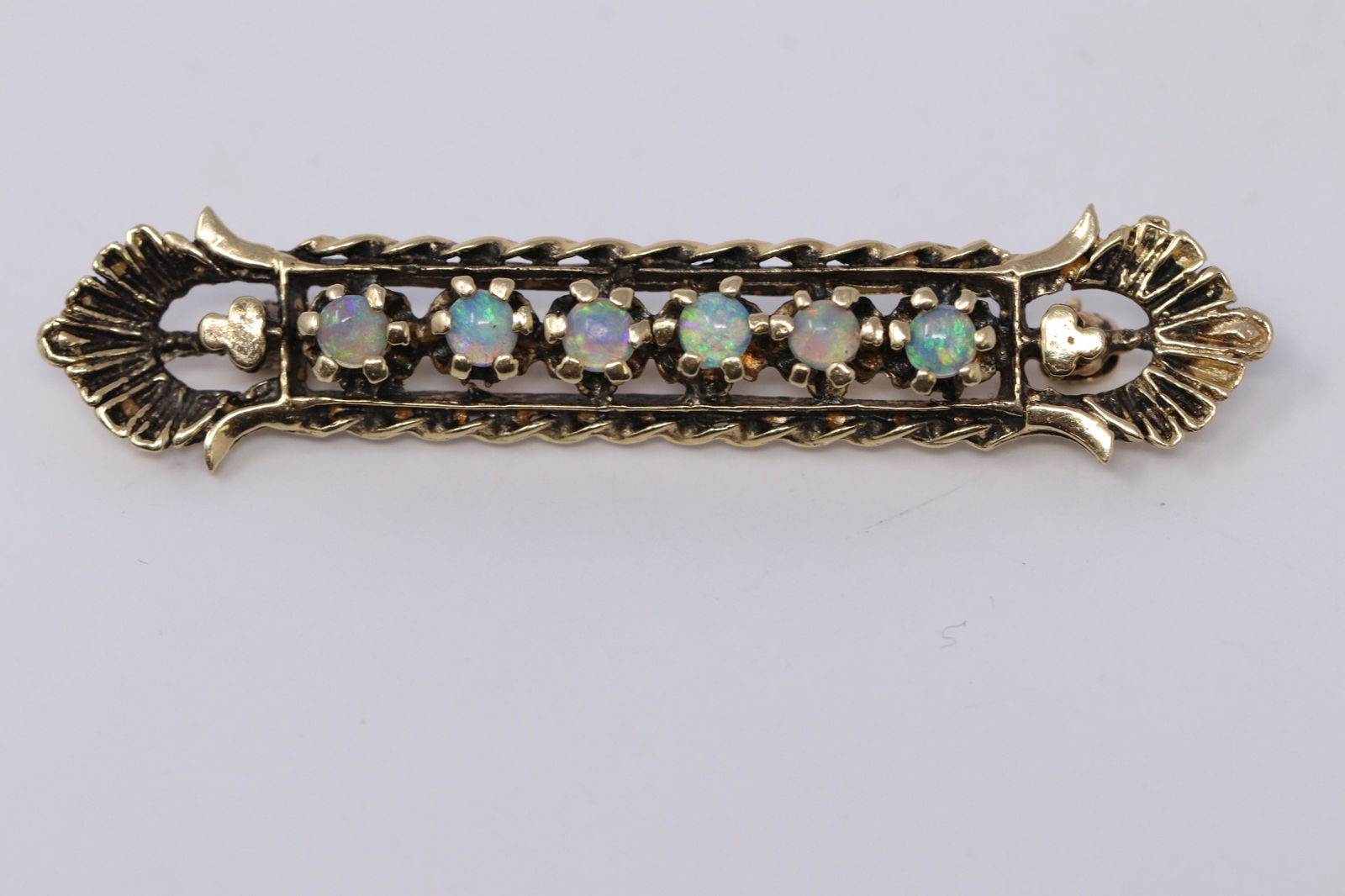 Vintage 14k Opal Pin (1 of 5)