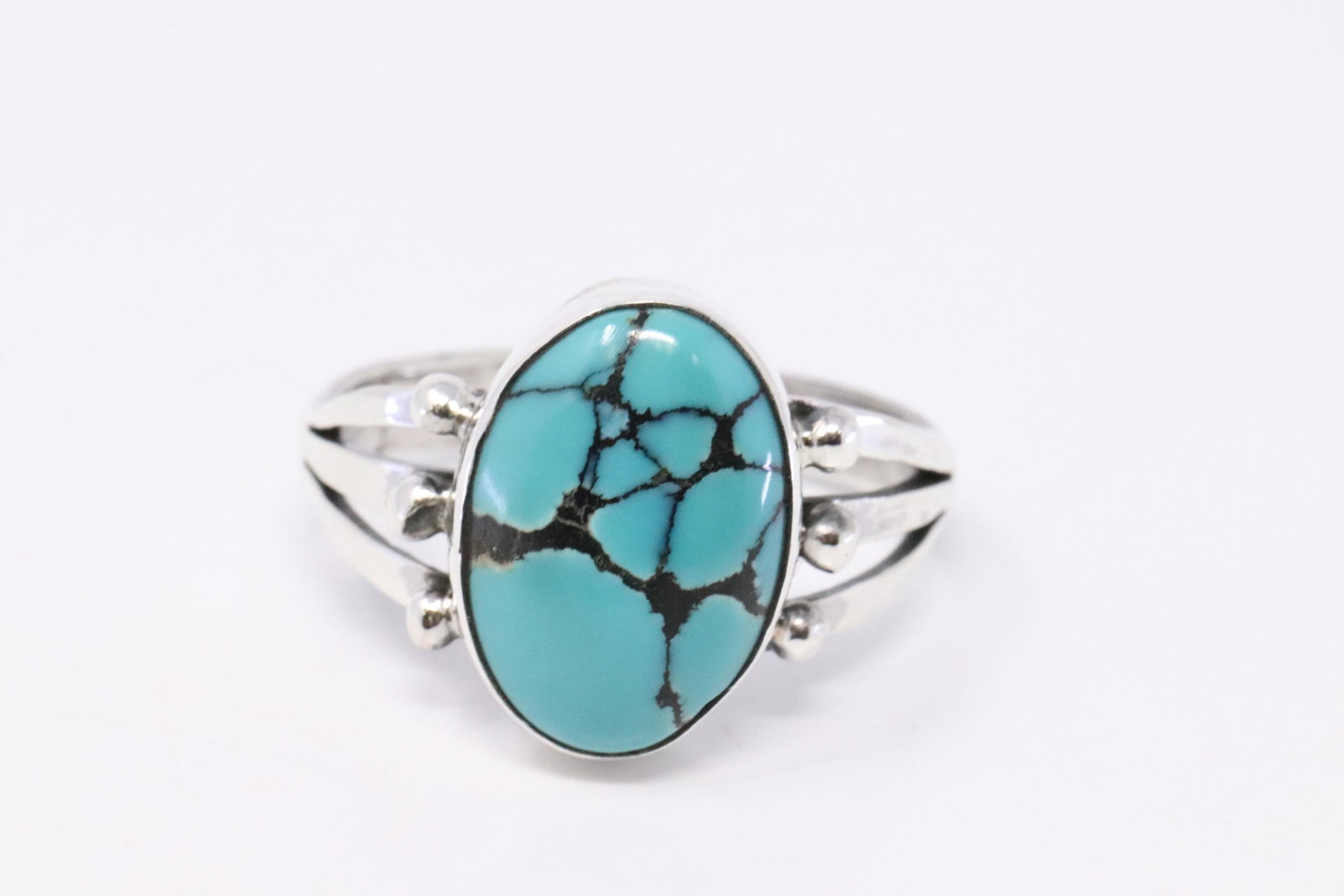 Native American Navajo Handmade Sterling Silver: This is a Native American Navajo Handmade Sterling Silver Turquoise Earring's By Daniel Benally.