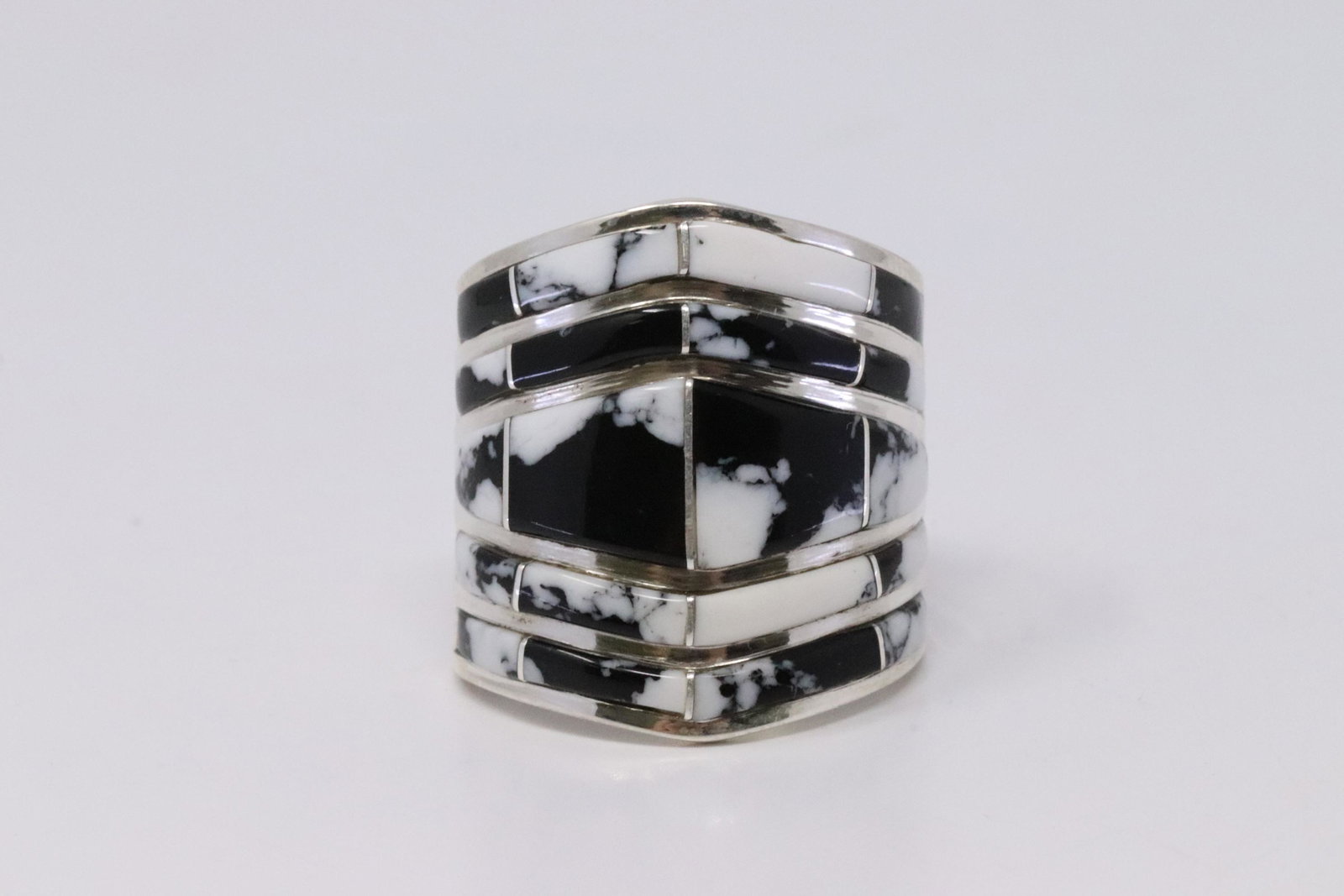 Native American Navajo Handmade Sterling Silver White (1 of 4)