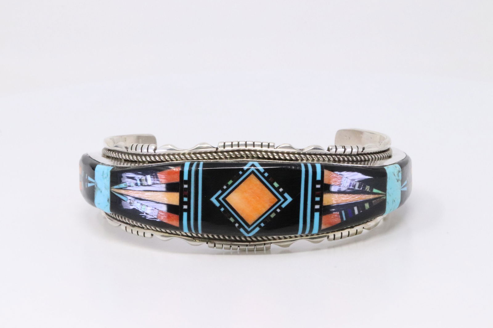 Native American Navajo Handmade Sterling Silver (1 of 4)