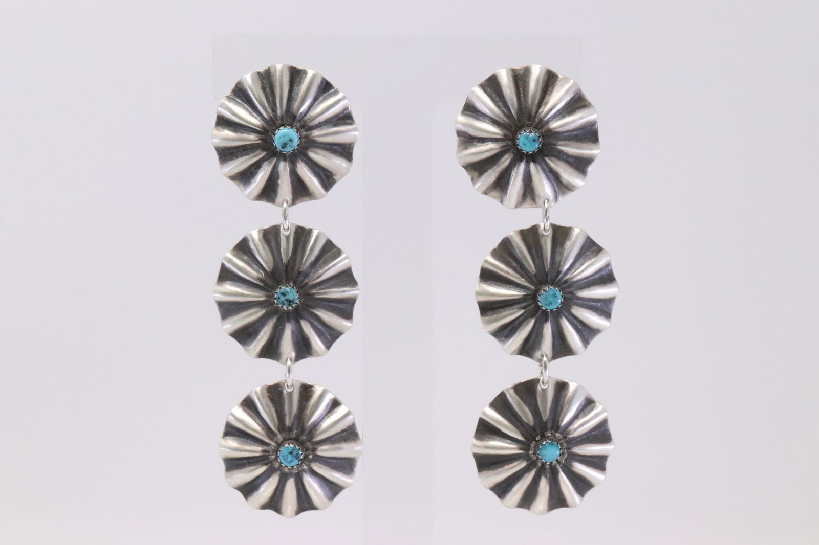 Native American Navajo Handmade Sterling Silver (1 of 4)