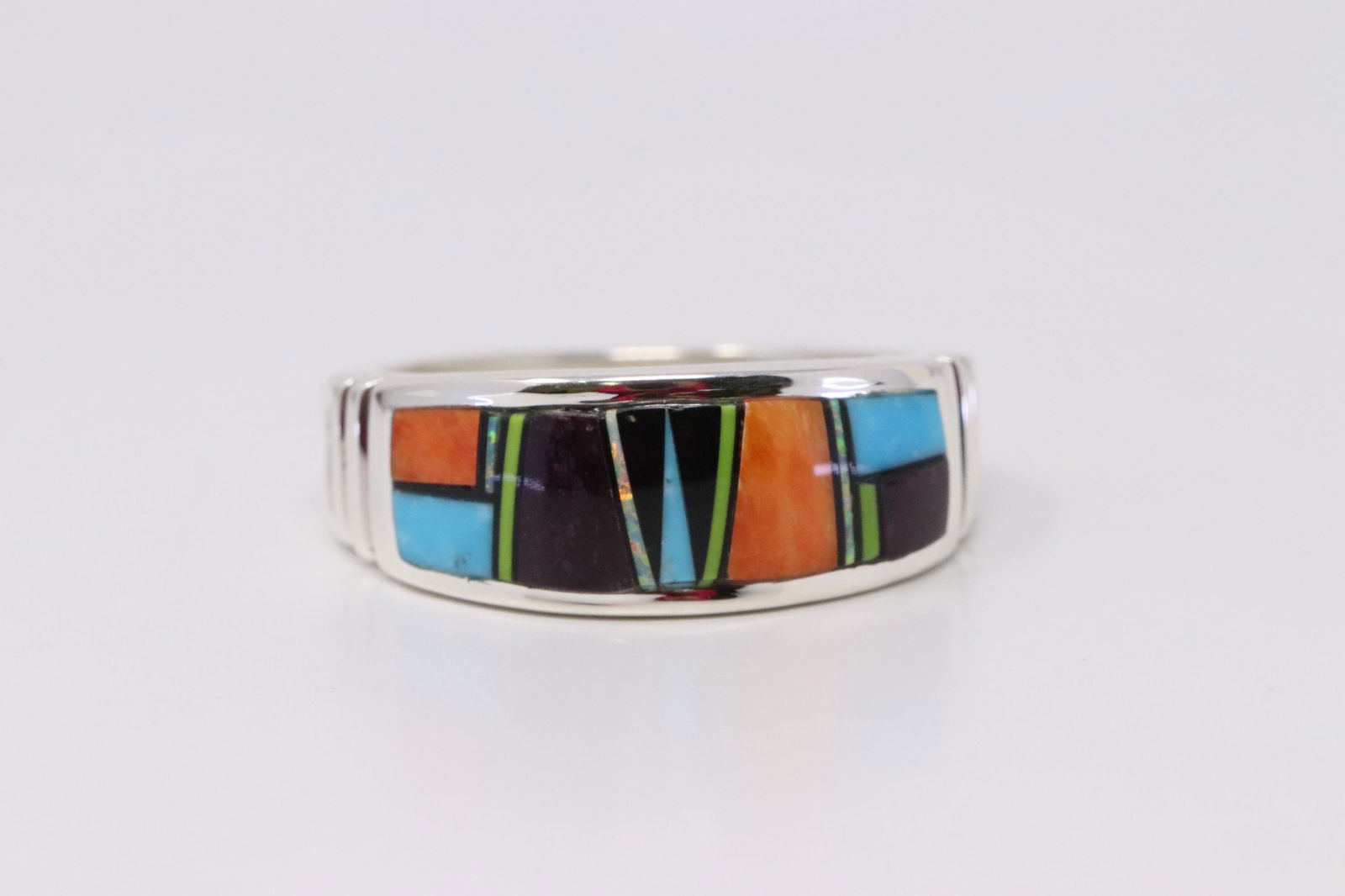 Native America Handmade Navajo Sterling Silver Multi (1 of 4)
