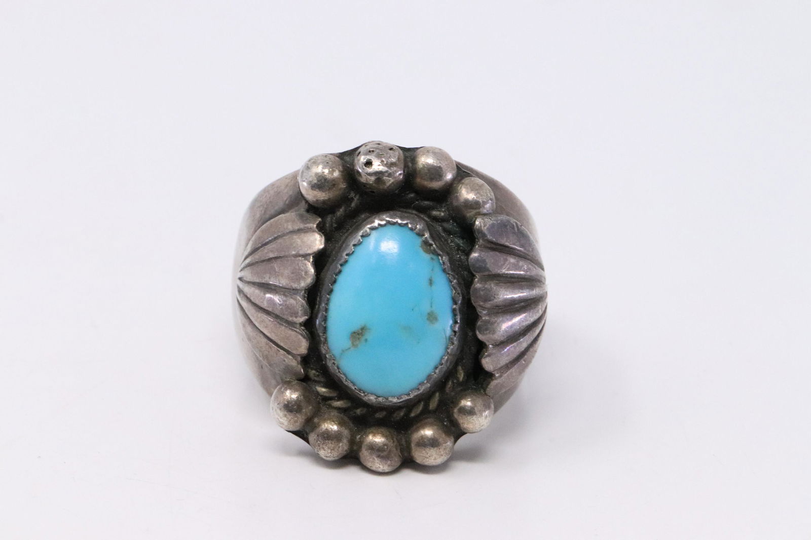 Vintage Pawn Turquoise Ring (1 of 4)