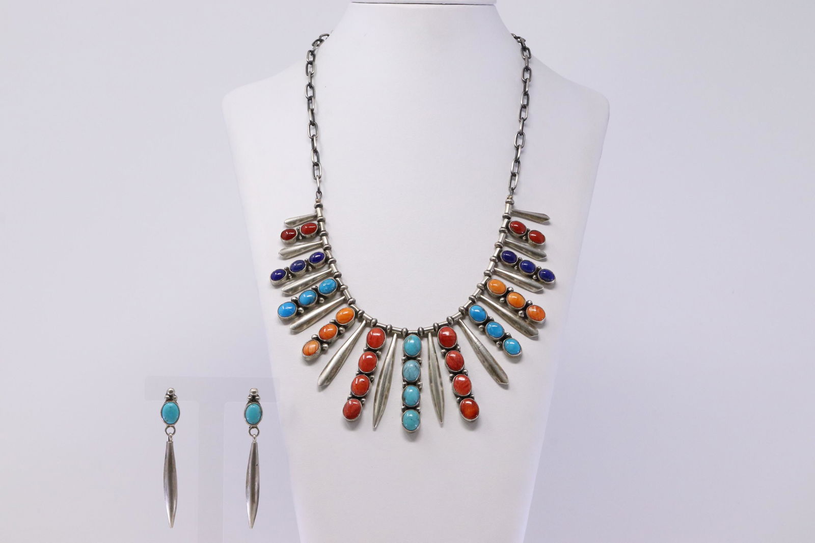 Native American Navajo Handmade Sterling Silver (1 of 8)