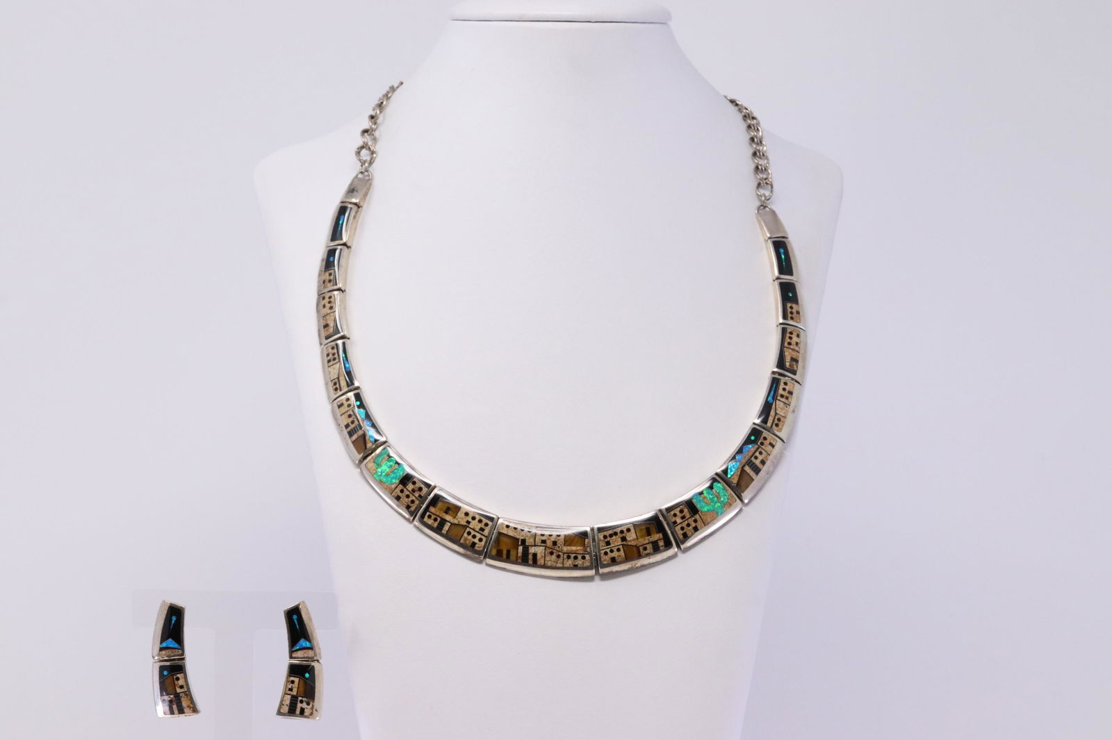 Native American Navajo Handmade Sterling Silver Multi (1 of 9)