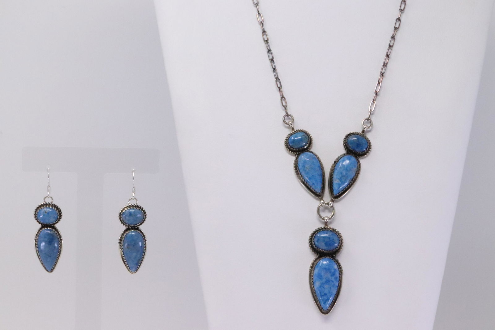 Native America Navajo Handmade Sterling Silver Lapis (1 of 7)