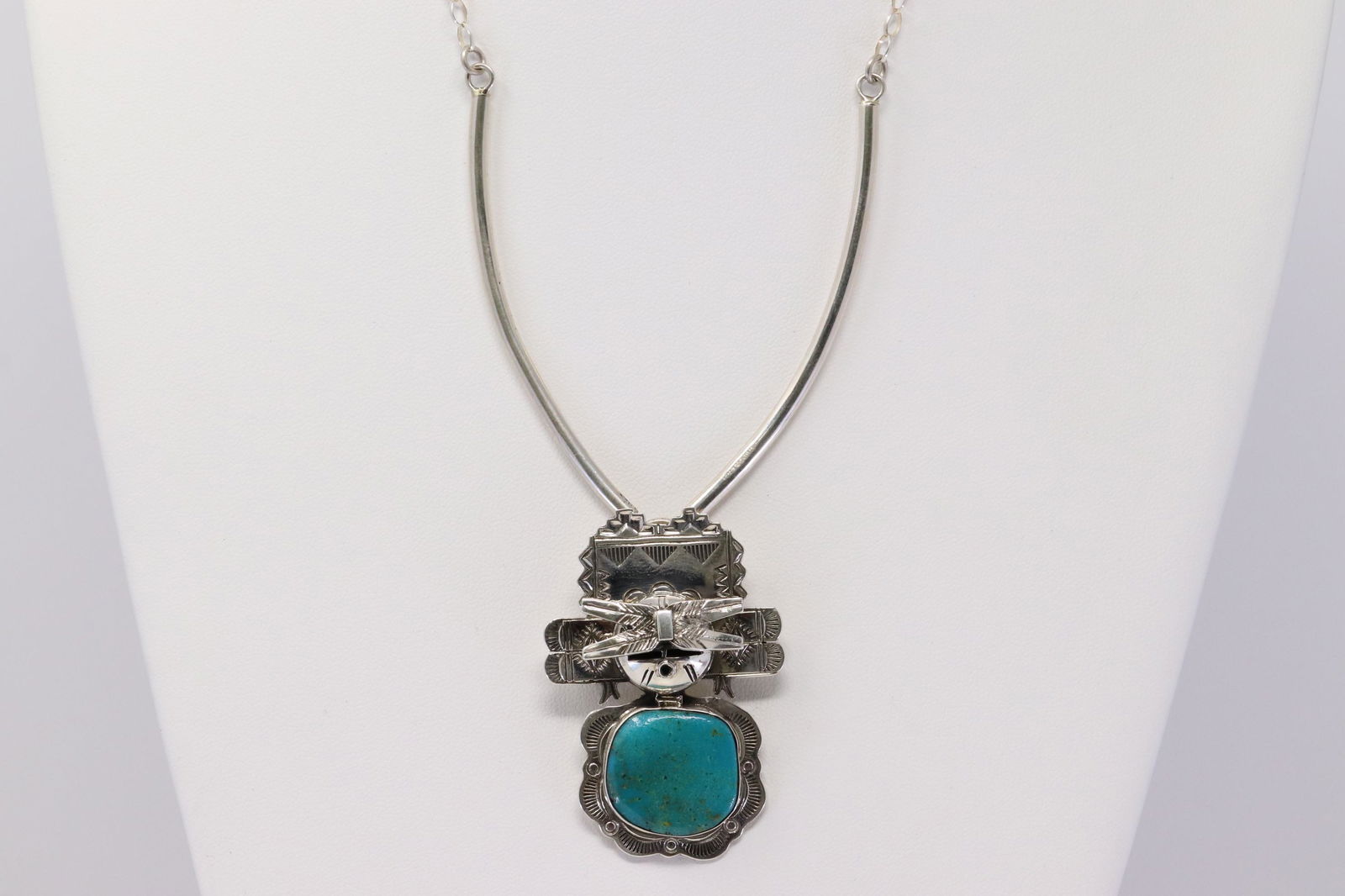 Native American Navajo Handmade Sterling Silver (1 of 4)