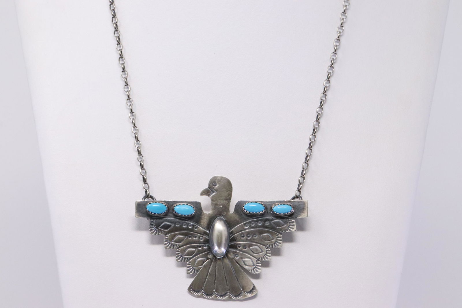 Native America Navajo Handmade Sterling Silver (1 of 4)