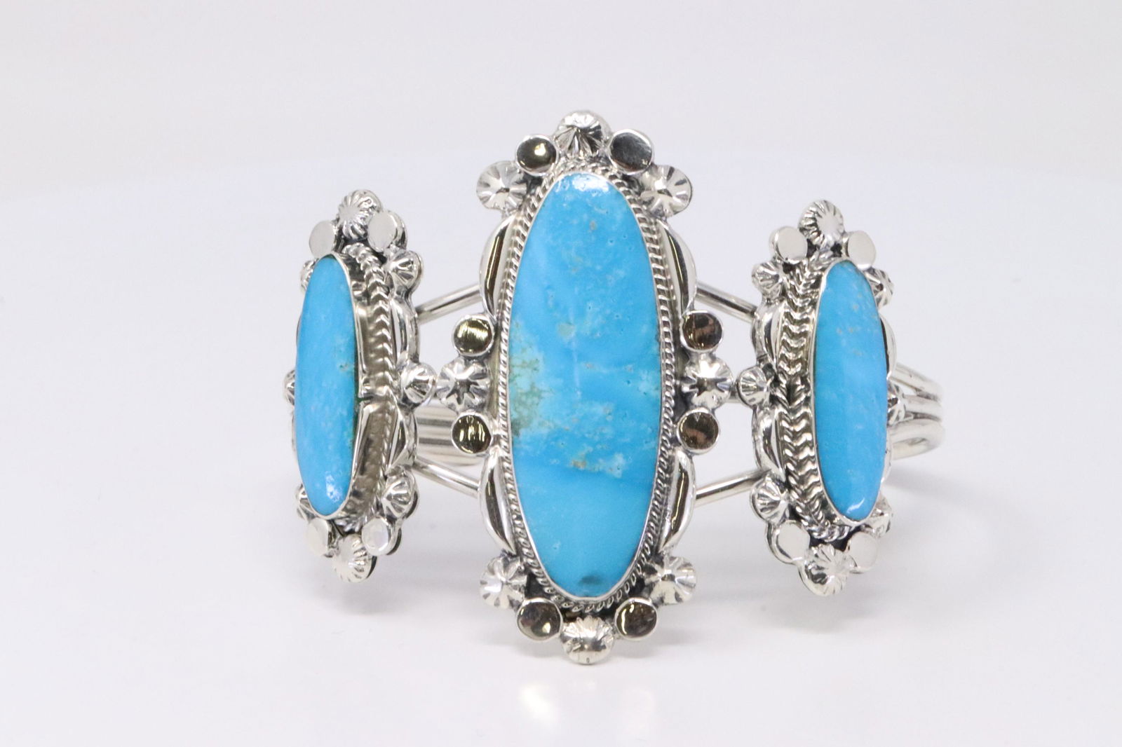 Native American Navajo Handmade Sterling Silver (1 of 4)