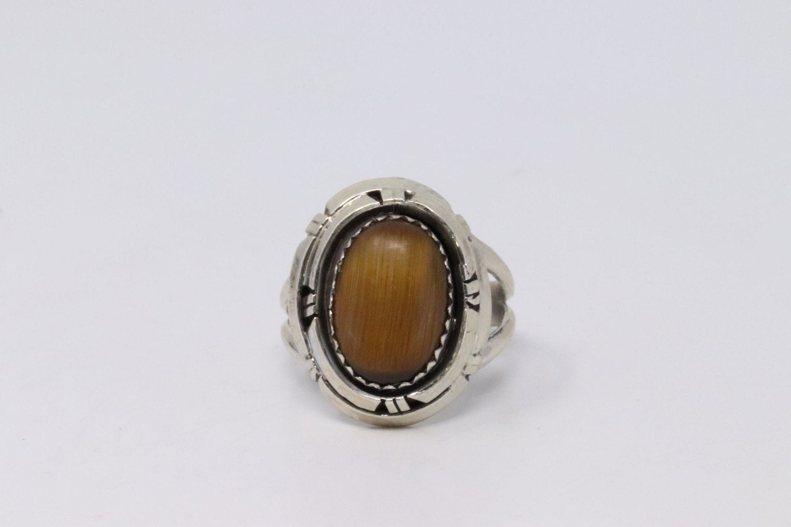 Native American Navajo Handmade Sterling Silver Eye (1 of 4)