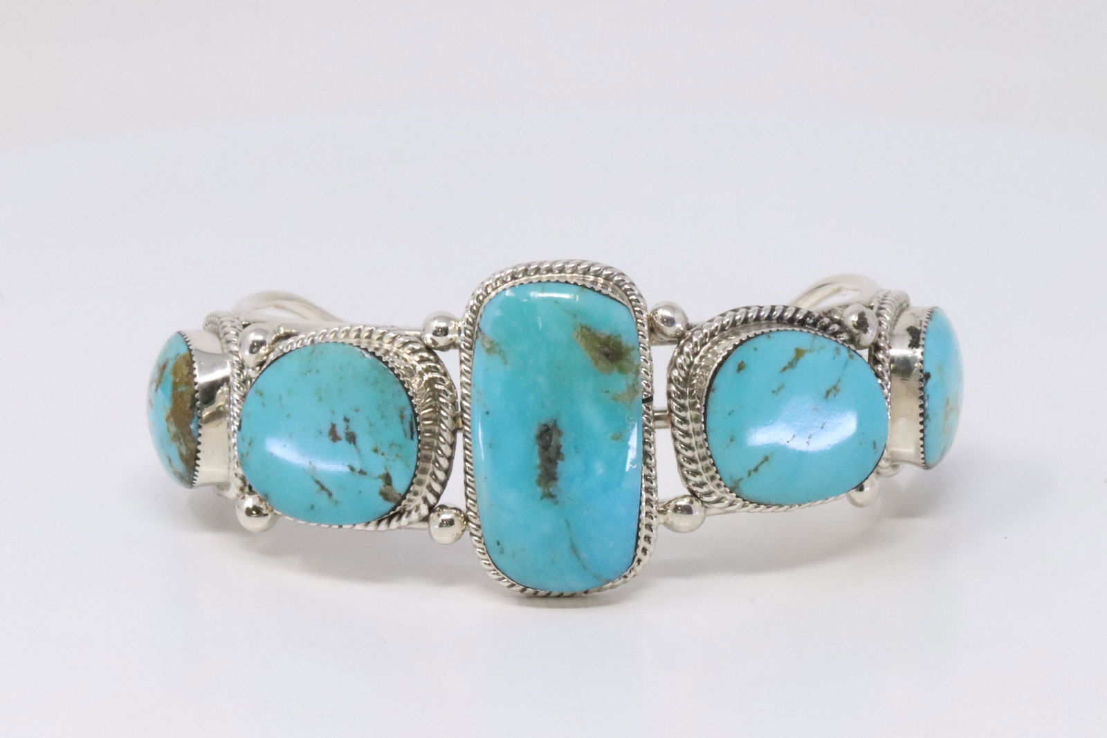 Native American Navajo Handmade Sterling Silver (1 of 4)