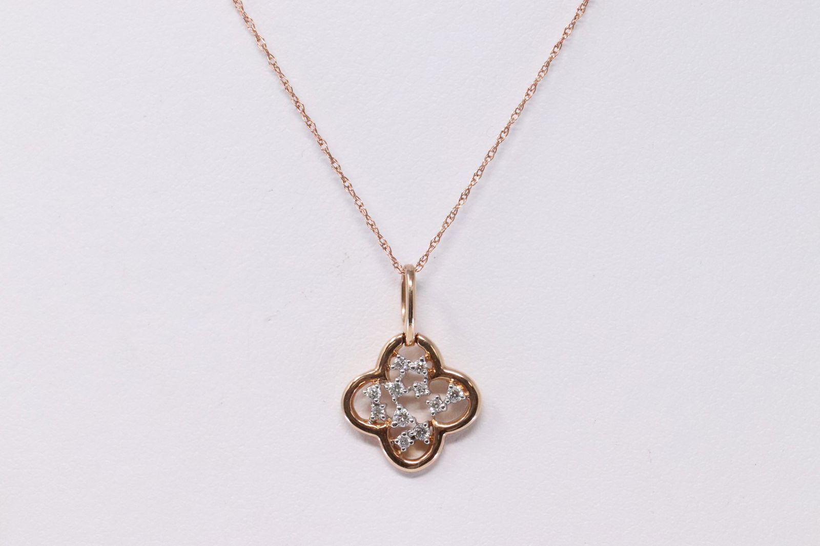 14KT Diamond Pendant (1 of 4)