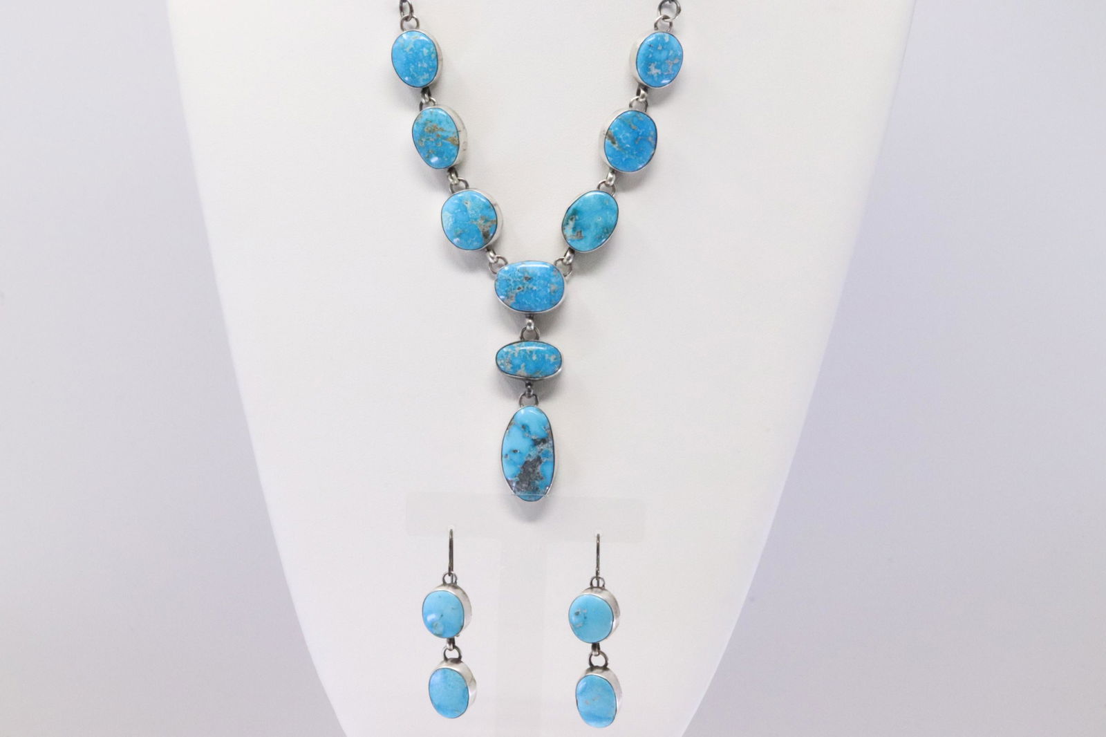 Native America Navajo Handmade Sterling Silver Blue (1 of 8)