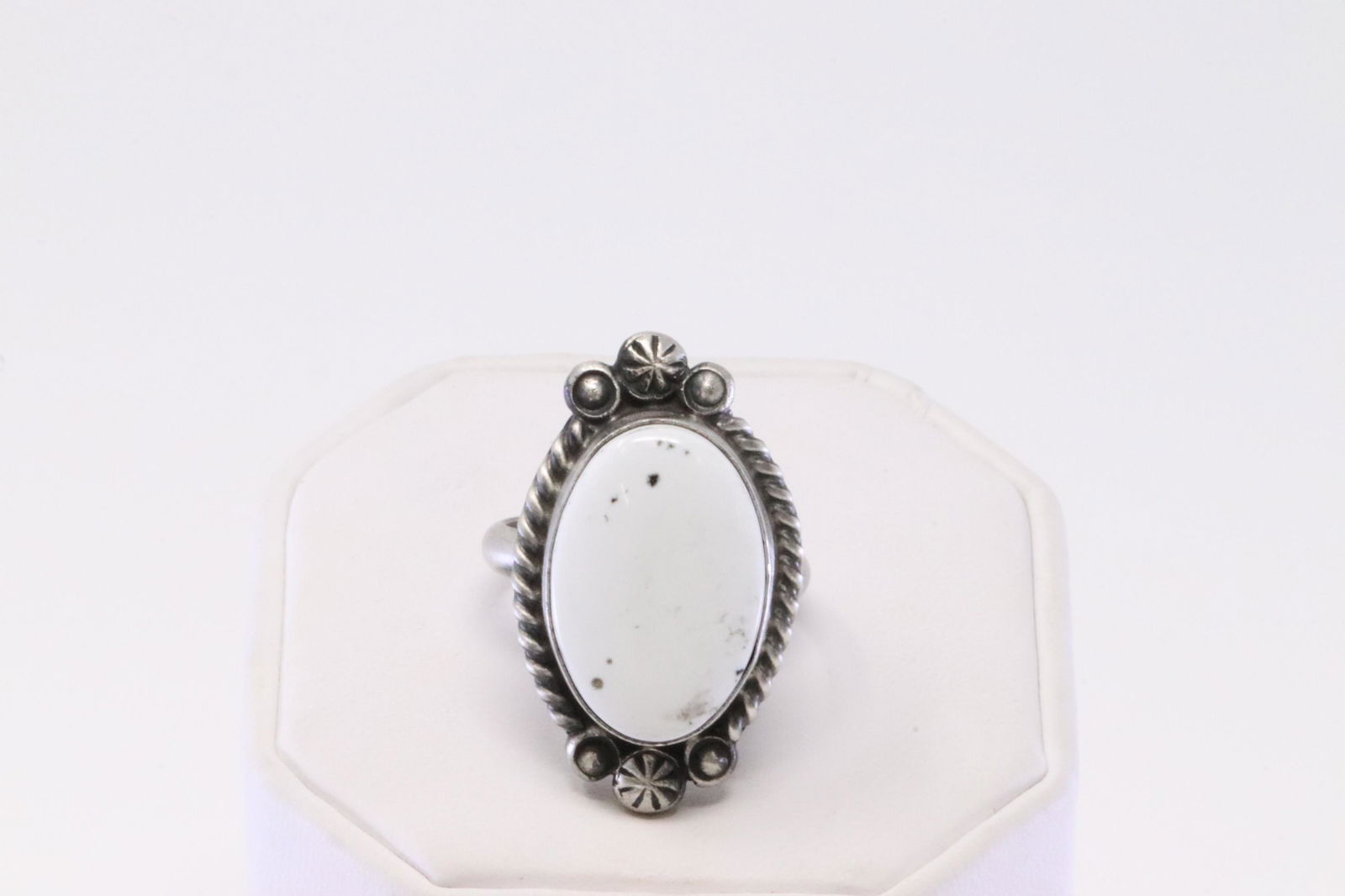 Native American Navajo Handmade Sterling Silver White (1 of 4)