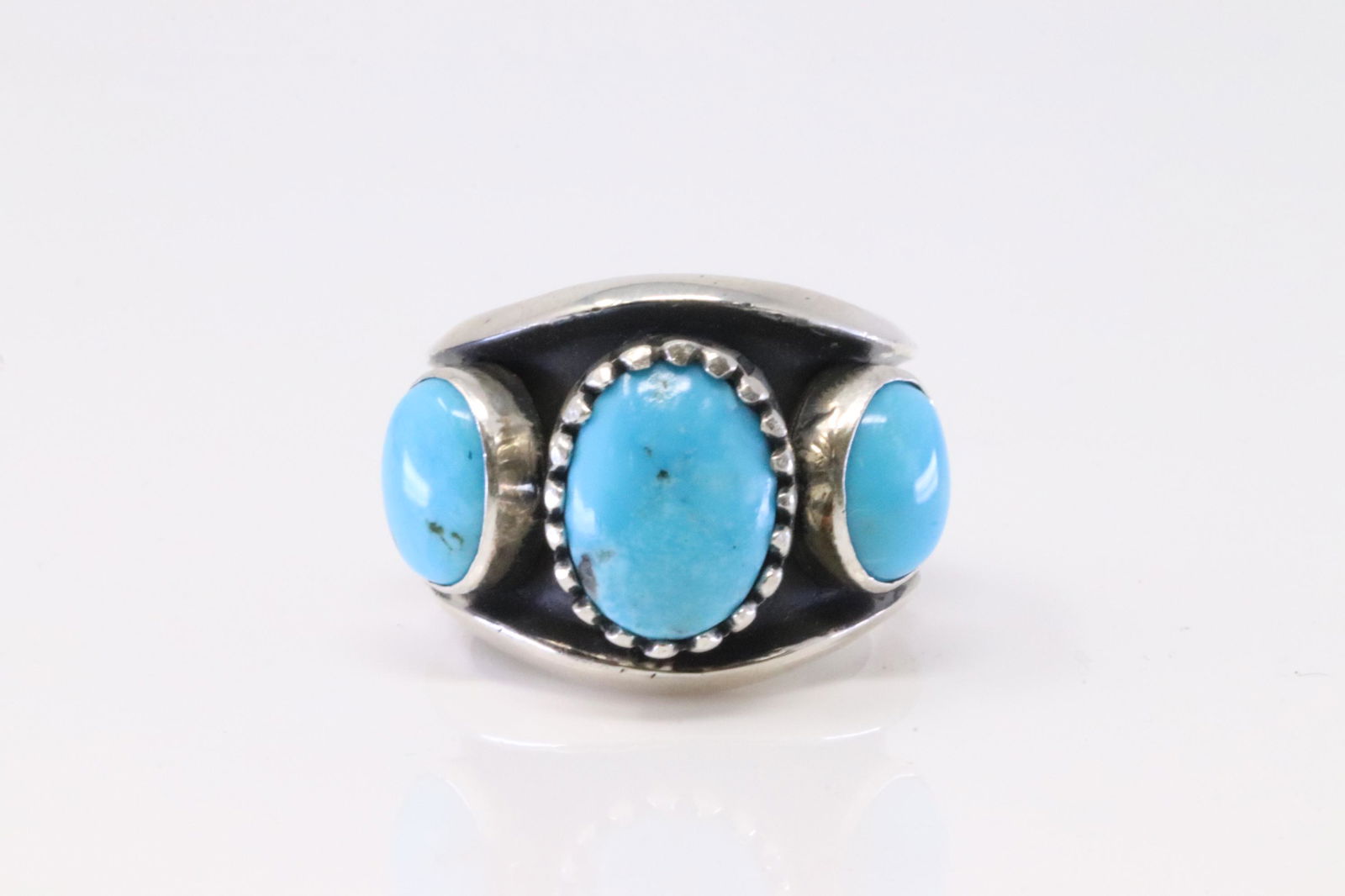 Native American Navajo Handmade Sterling Silver (1 of 4)