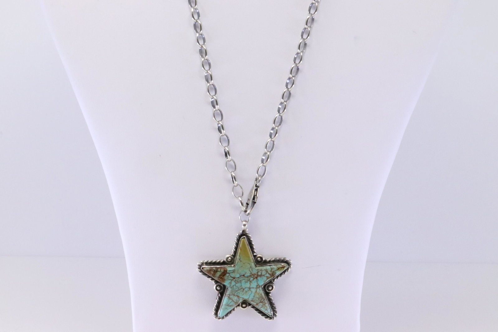 Native American Navajo Handmade Sterling Silver Star (1 of 4)