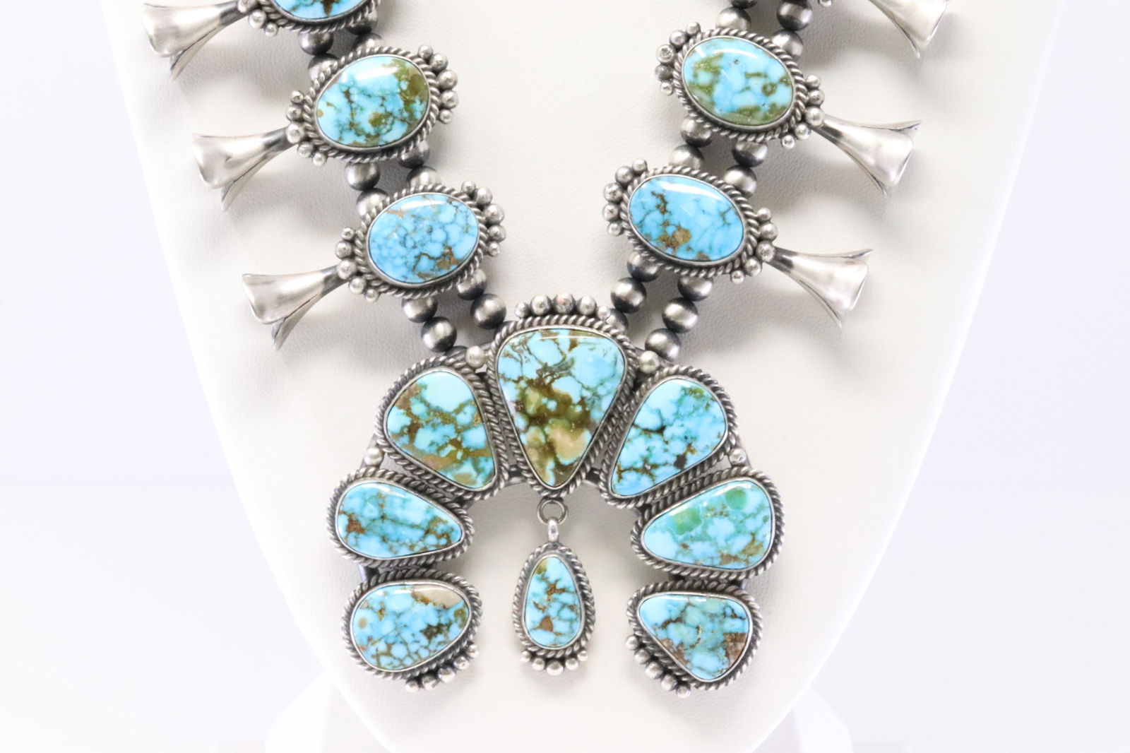 Native American Navajo Handmade Sterling Silver Kingman (1 of 8)