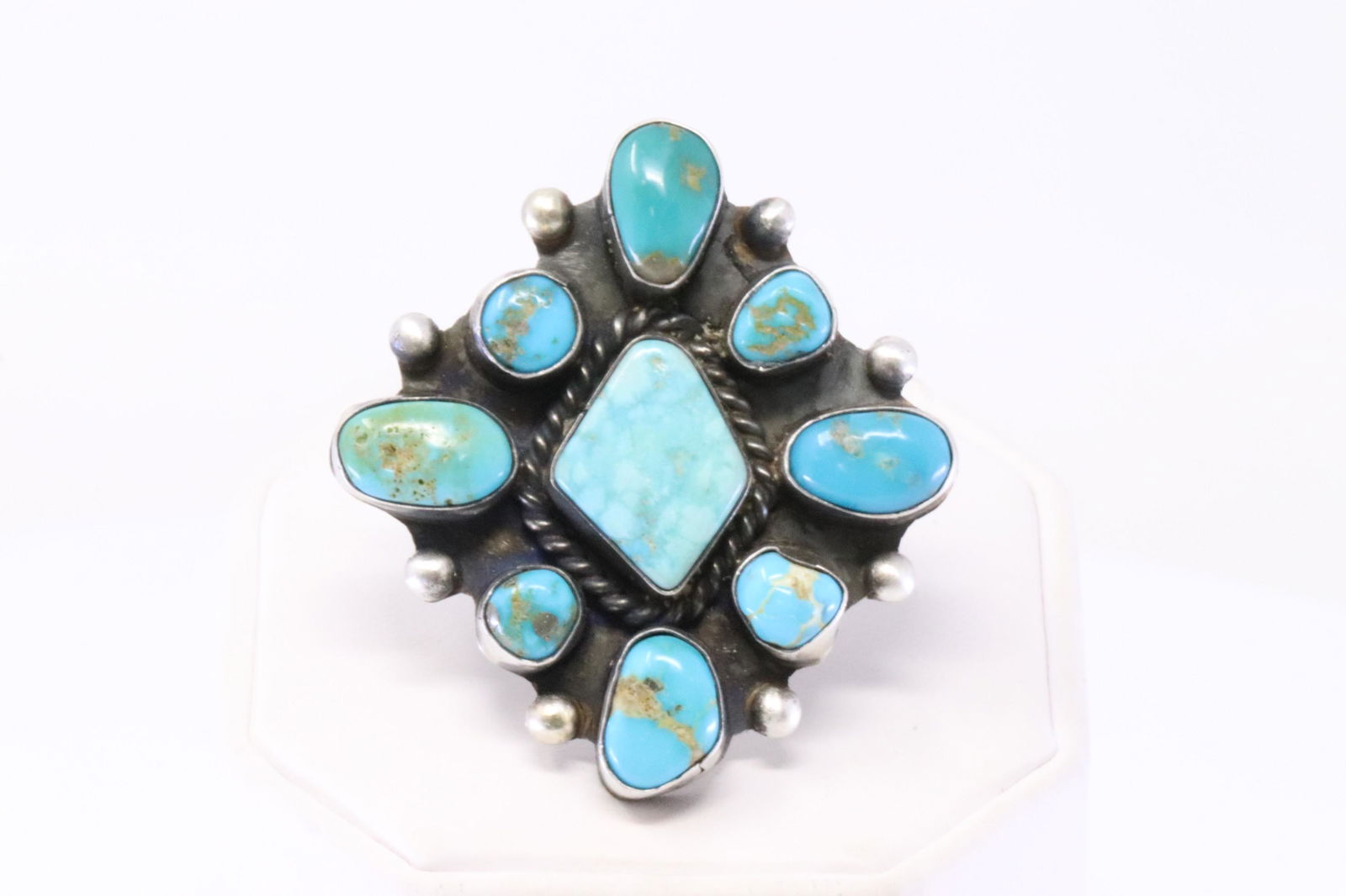 Native American Navajo Handmade Sterling Silver (1 of 4)