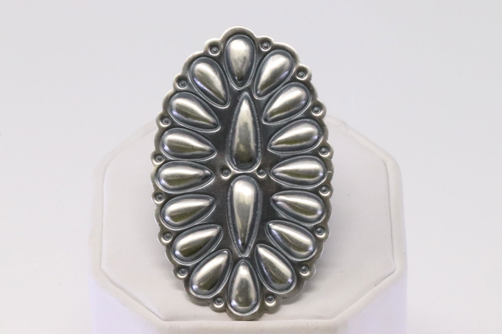 Native American Navajo Handmade Sterling Silver Ring By (1 of 4)