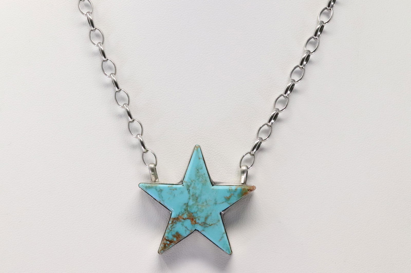 Native America Handmade Navajo Sterling Silver Star (1 of 4)