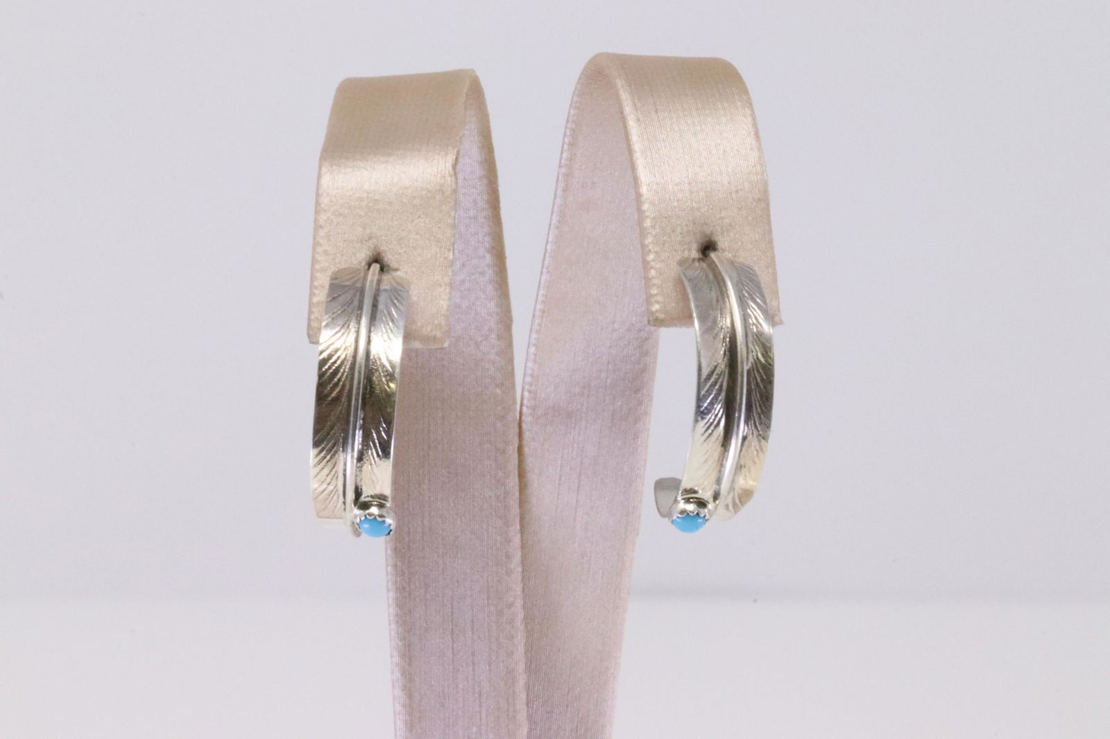 Native American Navajo Handmade Sterling Silver Block (1 of 4)