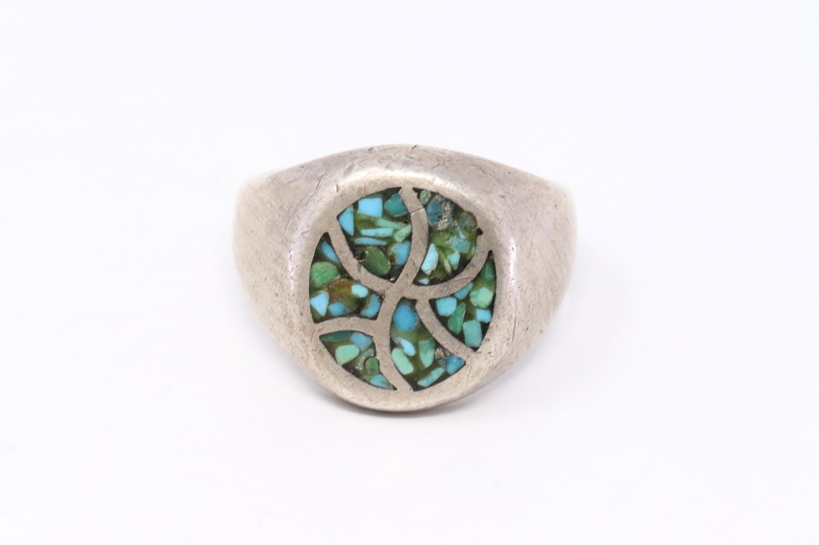 Vintage Pawn Turquoise Ring (1 of 3)