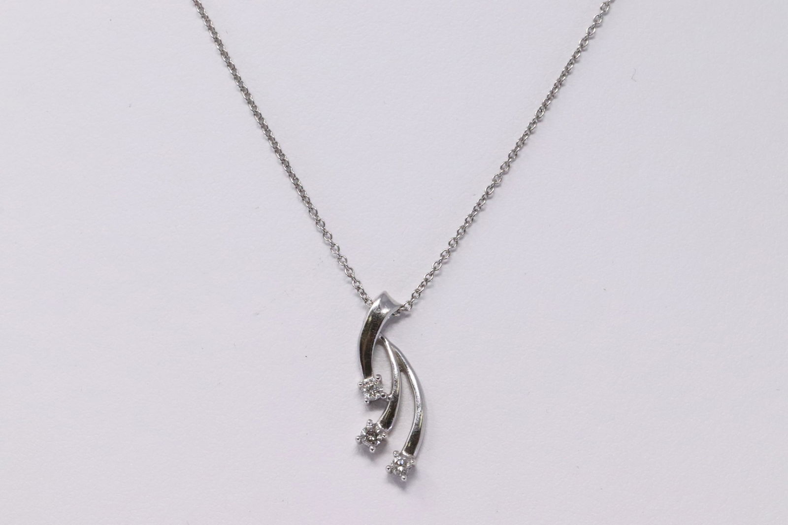 14Kt Diamond Pendant (1 of 3)