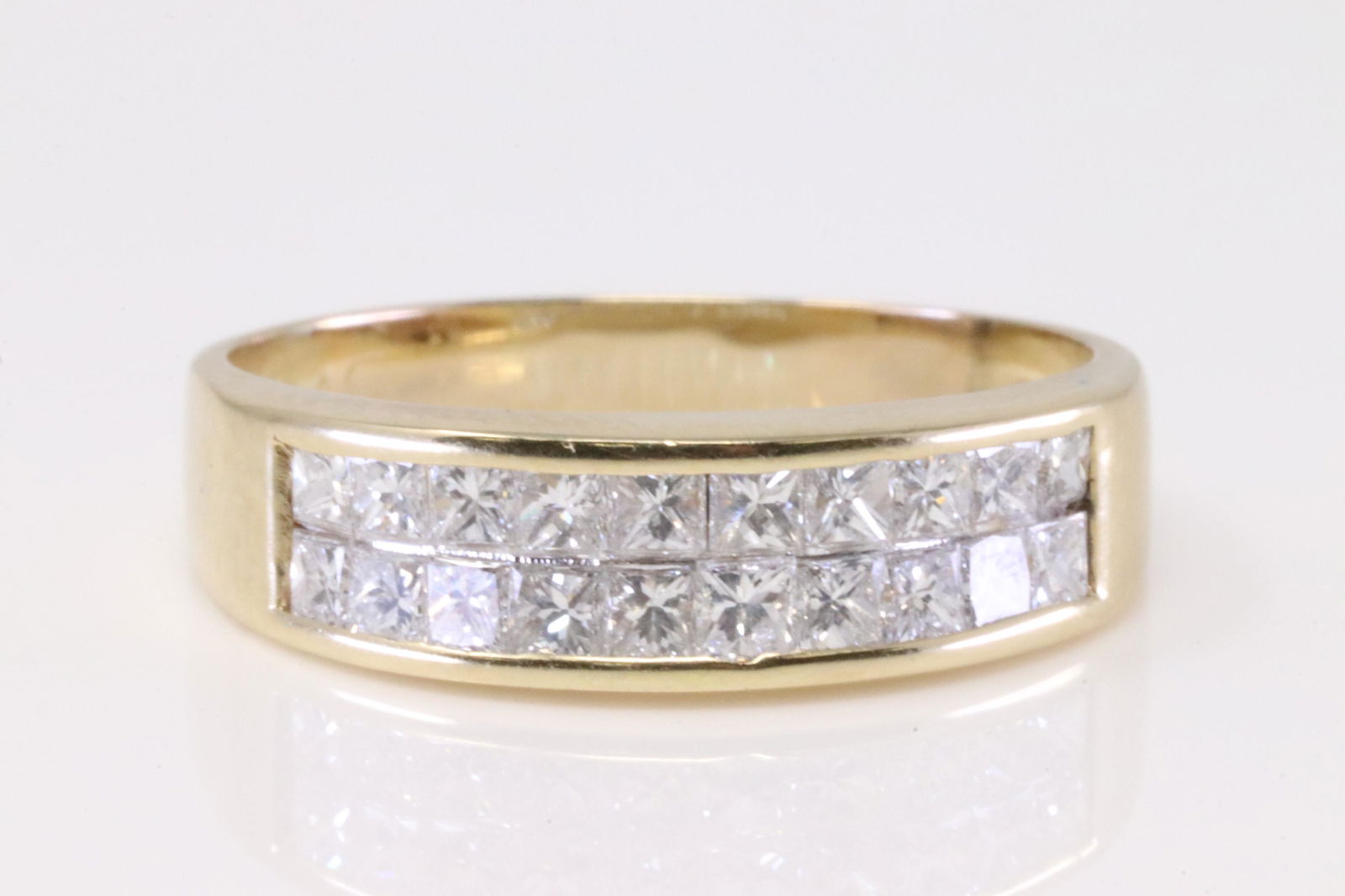 14KT Yellow Gold Diamond Ring (1 of 4)