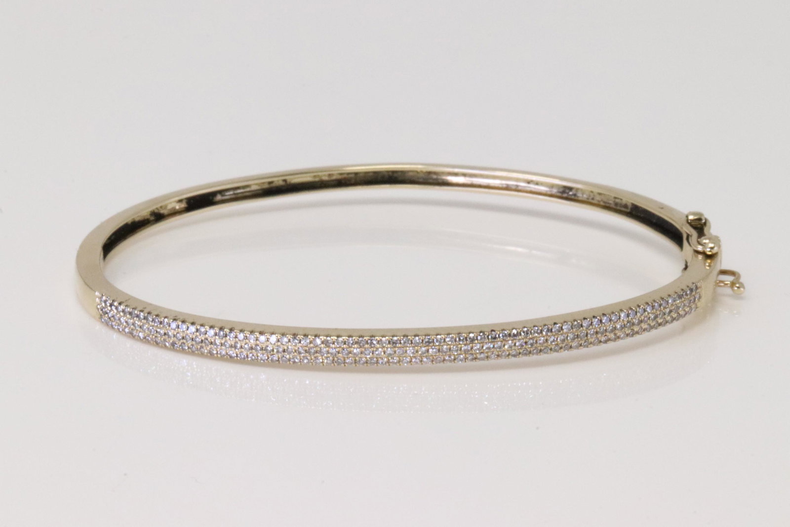 Diamond Bangle Bracelet 14Kt. (1 of 4)