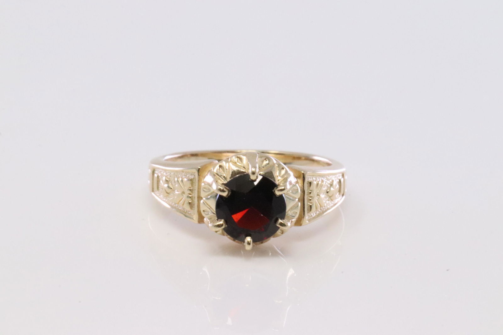 Garnet Ring 14Kt. (1 of 3)