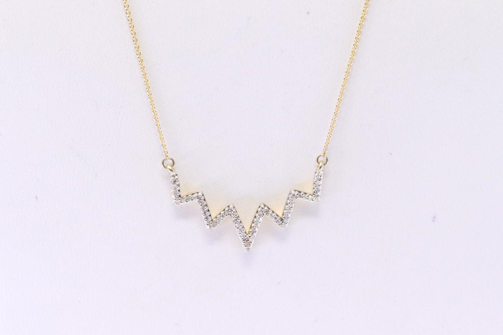 Diamond Necklace 14Kt. (1 of 4)