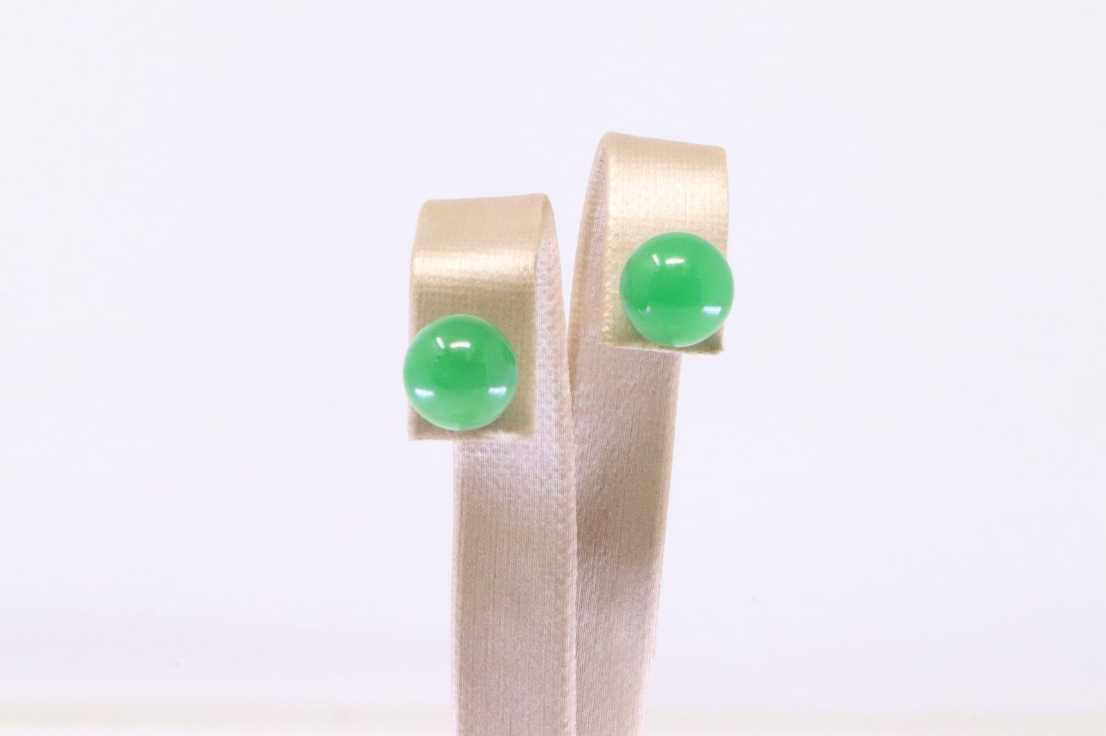 Jade Stud Earring 14Kt. (1 of 4)