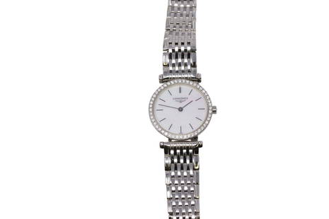 Longines La Grande Classique L4.241.0 VVS Diamond Dial Bezel: Longines La Grande Classique L4.241.0 VVS Diamond Dial Bezel. Dial: Mother Of Pearls. Case: Stainless Steel. Region of manufactor: Swiss. Style:Art Deco, Casual, Dress/Formal, Luxury.