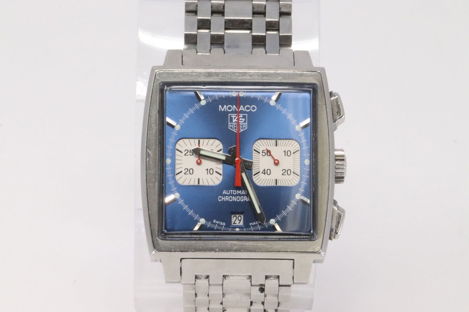 TAG HEUER Watch Monaco CW2113-0 Stainless Steel (1 of 11)
