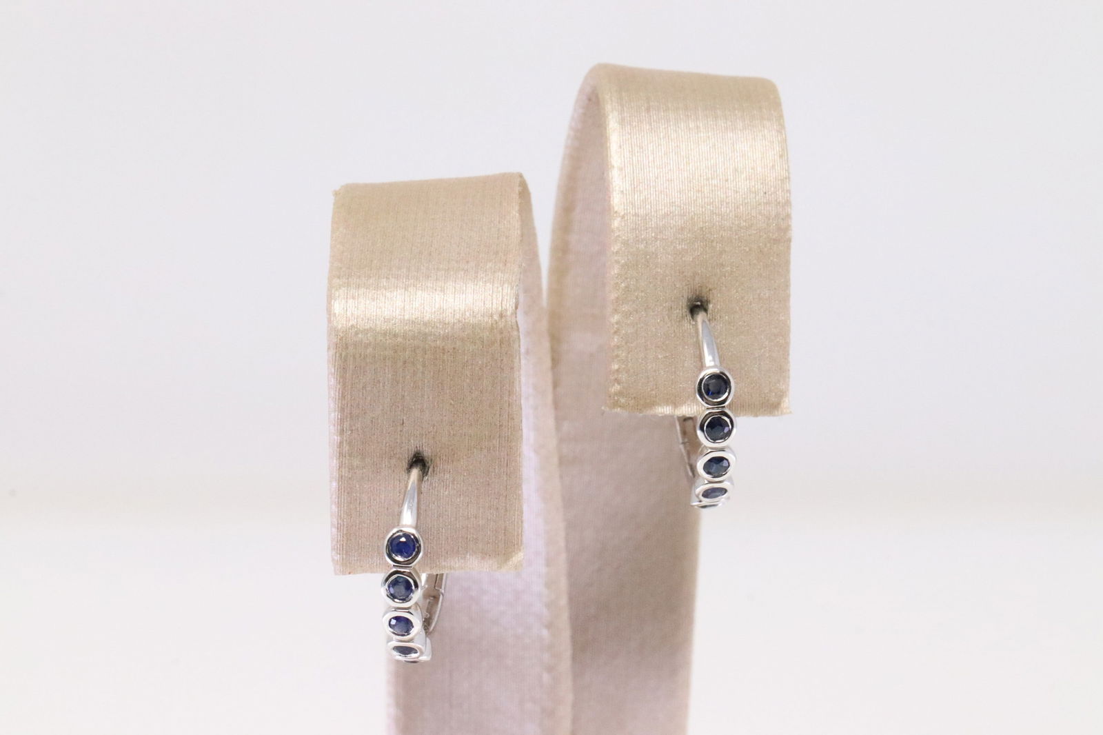 Sapphire Hoop Earring 10Kt. (1 of 4)