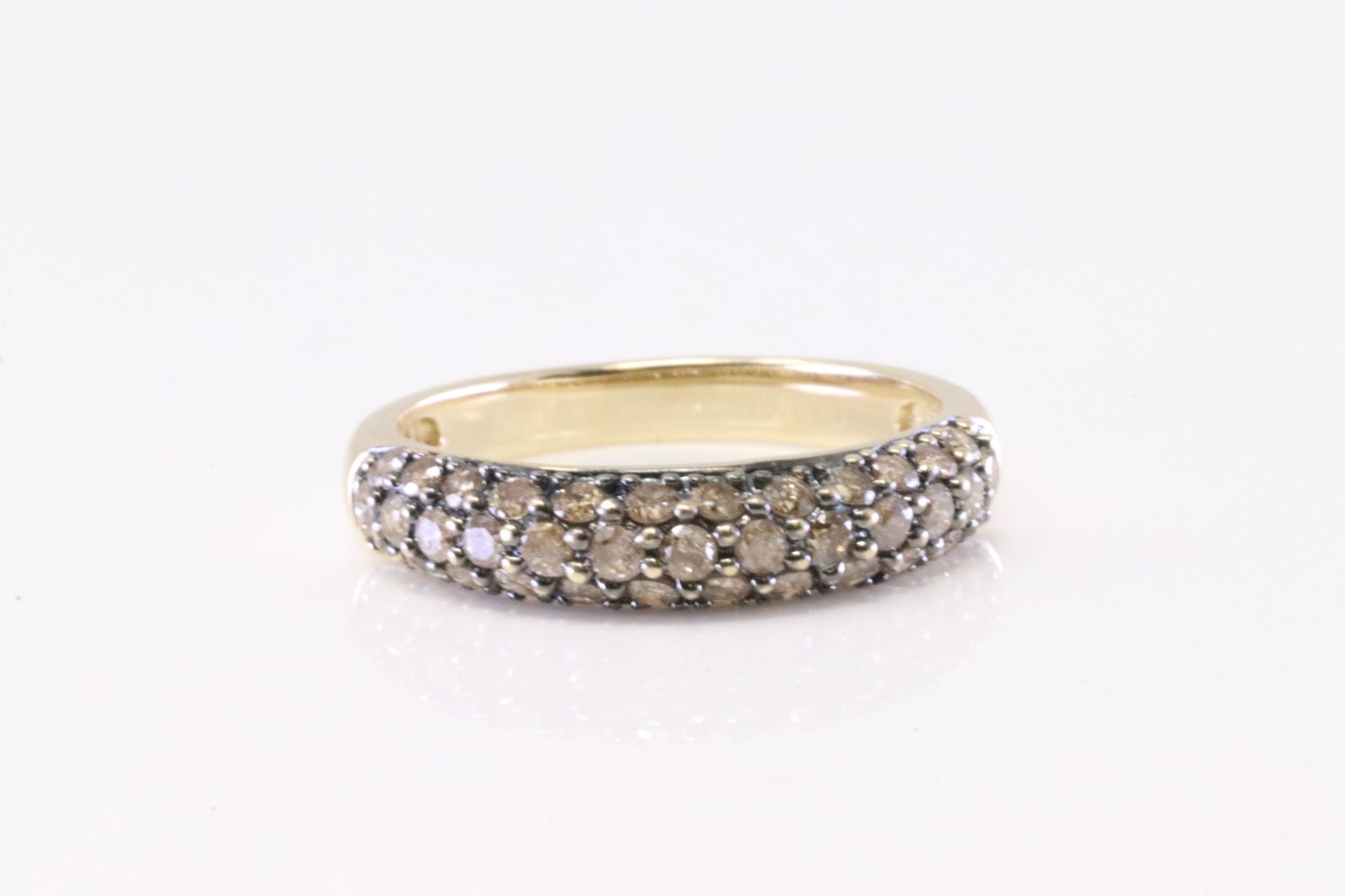 Champagne Diamond Ring 10Kt. (1 of 4)