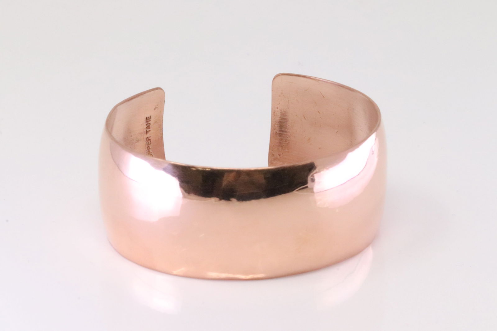 Native America Navajo Copper Bracelet Cuff By Elaine Tahe. (1 of 4)