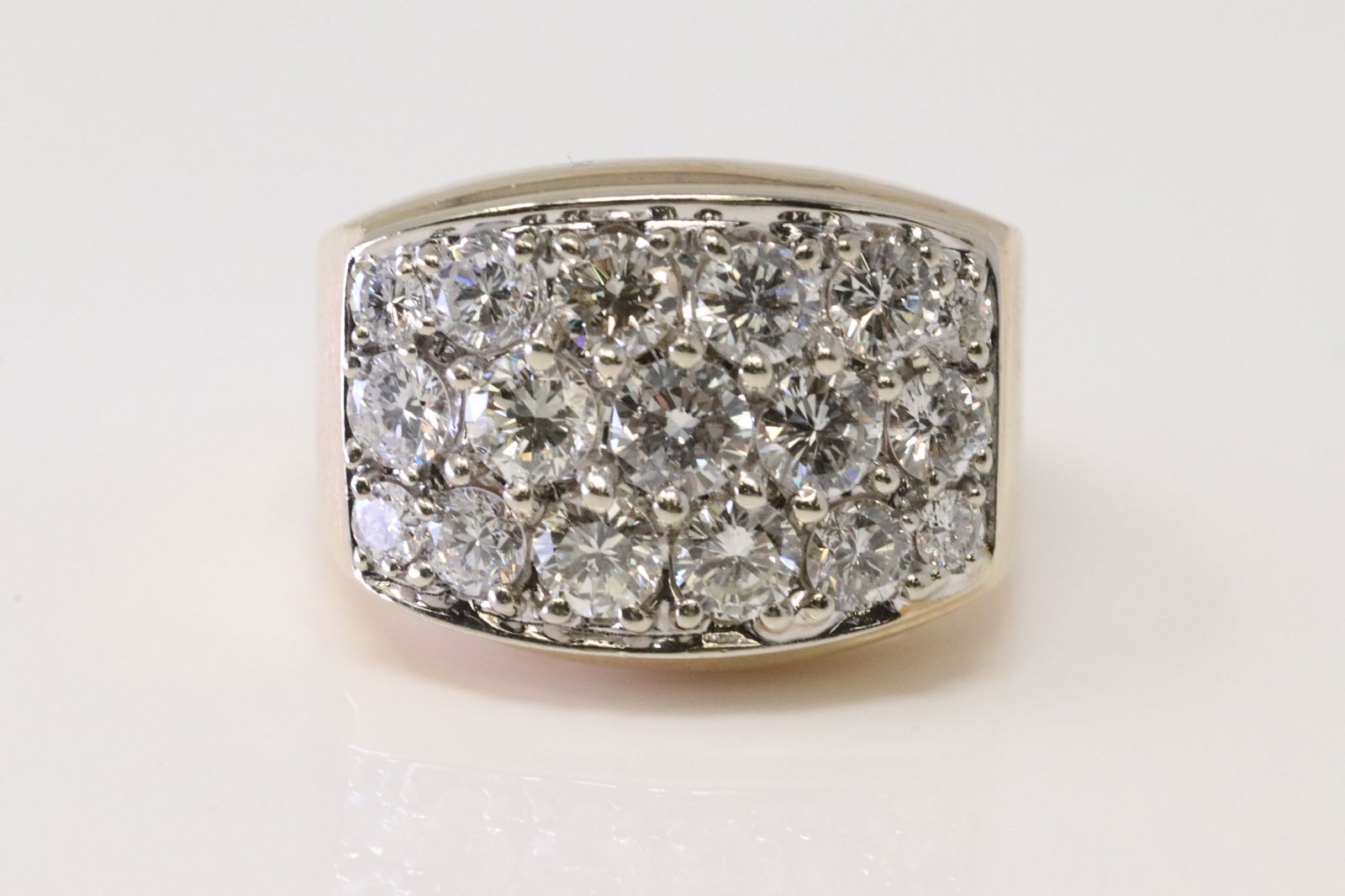 Men's Diamond Ring 14Kt. (1 of 4)