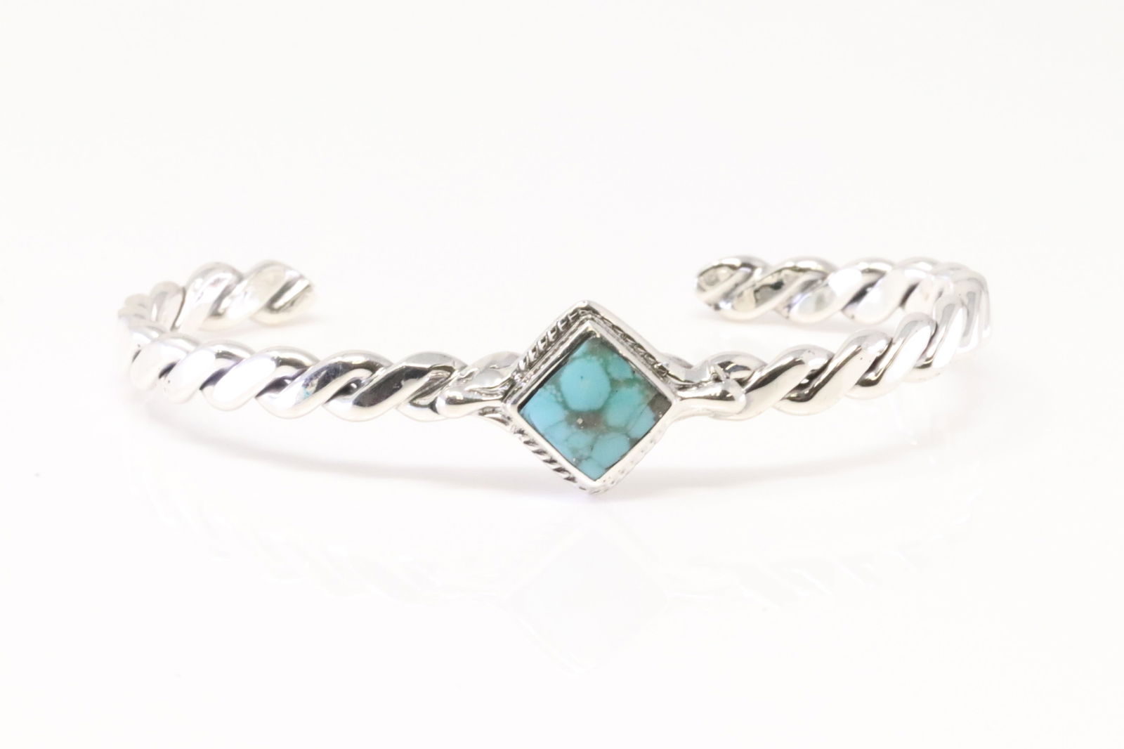 Native America Navajo Sterling Silver Turquoise Inlay Bracelet Cuff By Mike Smith.: This is a Native America Navajo Sterling Silver Turquoise Inlay Bracelet Cuff By Mike Smith.