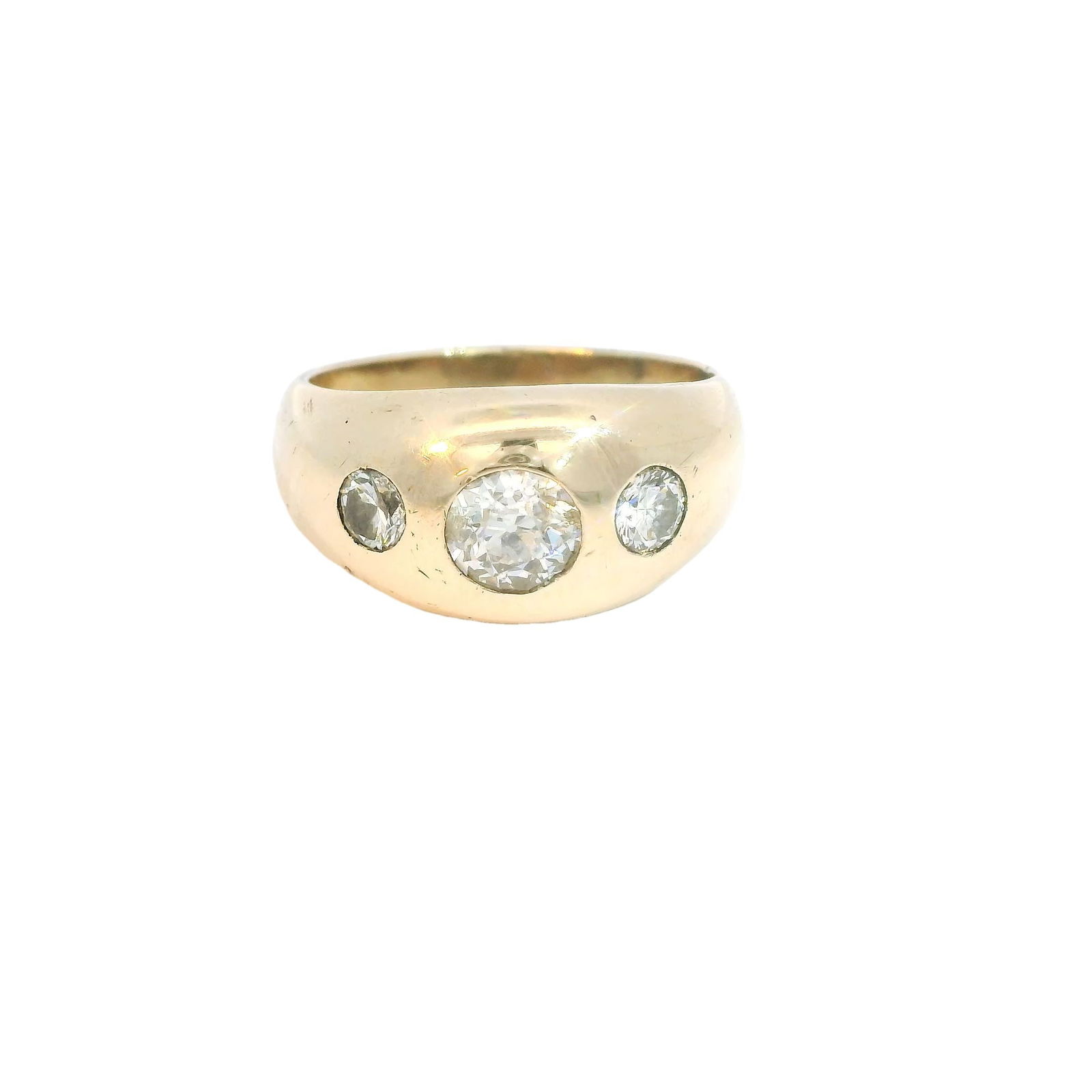 14KT Gold Diamond Ring (1 of 4)