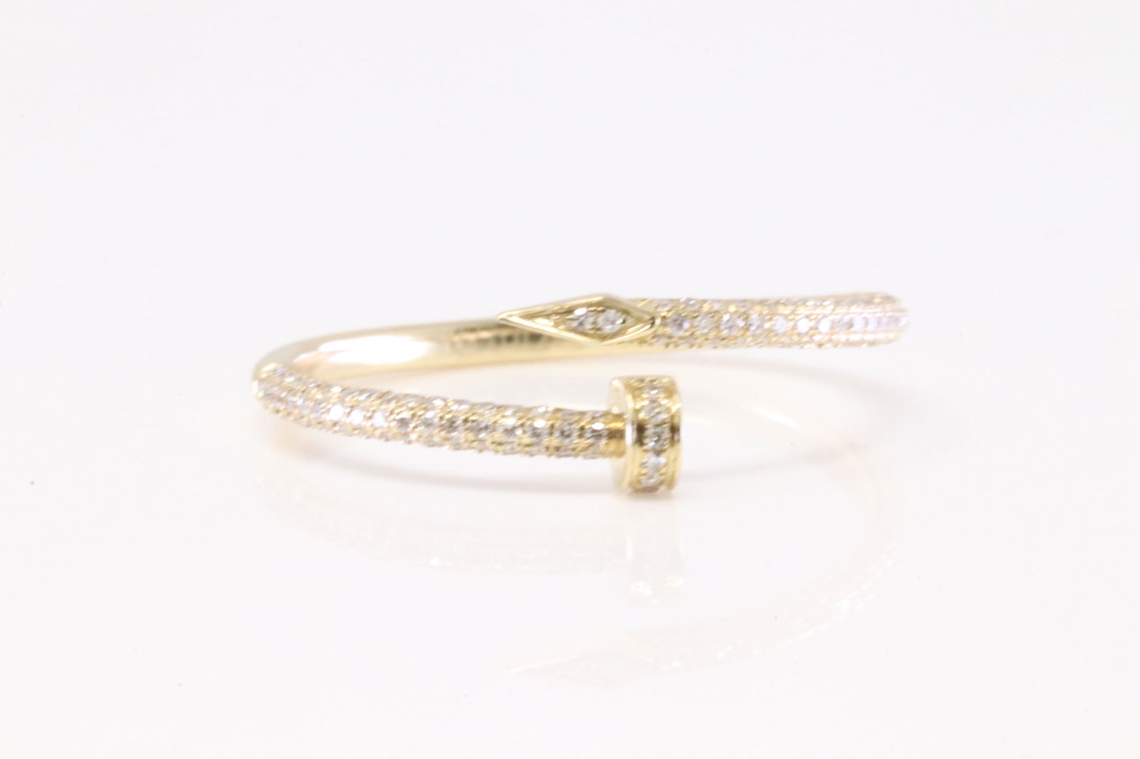 Nail Diamond Ring 14Kt. (1 of 4)
