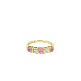 14KT Pink Topaz Gold Ring