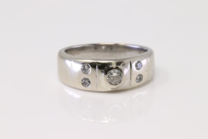 Men's Diamond Ring 14Kt.